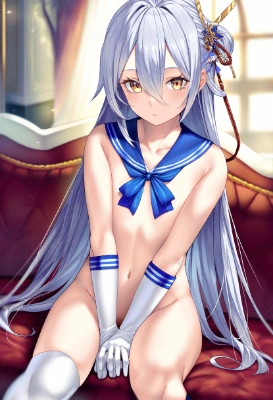 裸靴下の男の娘