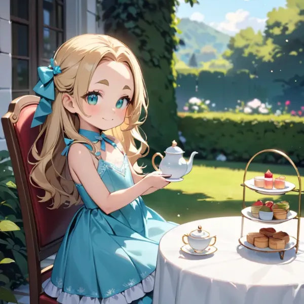 おでこちゃんと午後の紅茶