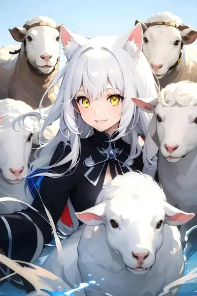 猫と羊🐱🐑