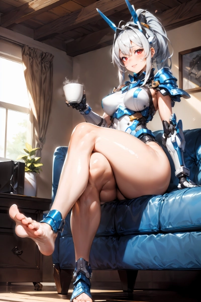 メカ娘の生足パーツ