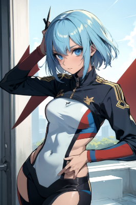 近未来的世界の少女戦士