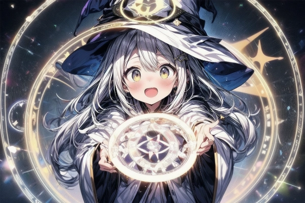 初めてできた魔法陣