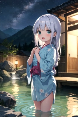 洒落た温泉宿