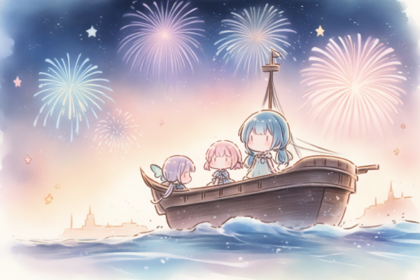 ほんわかクルーズ花火