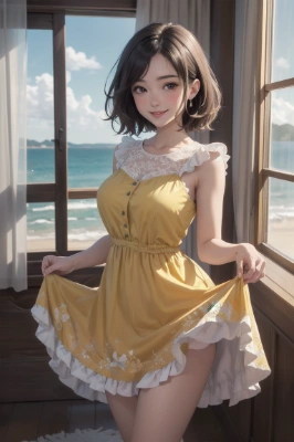 水辺のコテージ