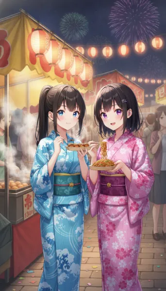 屋台と露店