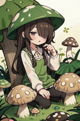 きのこ娘