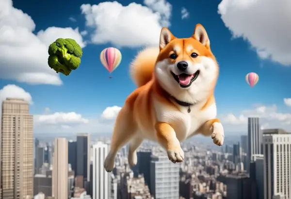 ブロッコリー犬