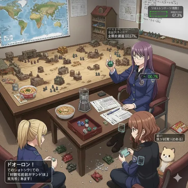 広報分室外伝：消しゴム戦車の奇襲