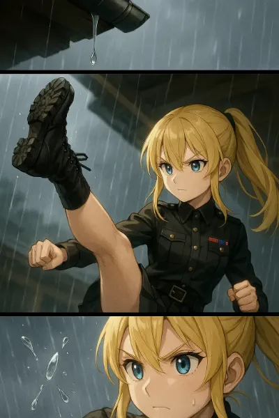 雨粒の見切り　ーー緑の襲撃者・両生類の逆襲ーー