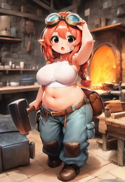 工房のドワーフさん