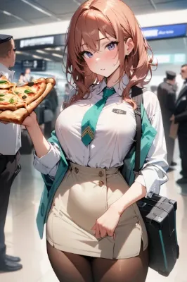 見せて欲しいのは、ピザではなくてビザです