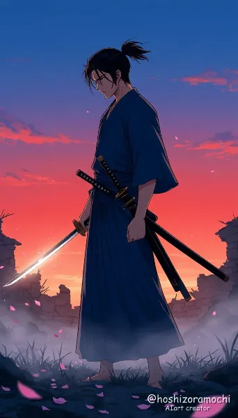 孤高の剣士、黎明に誓う - A lone swordsman swears to the dawn