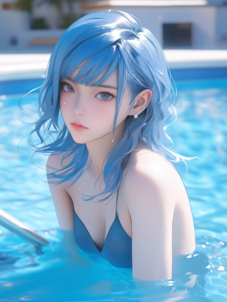 プール女神🏊‍♀️