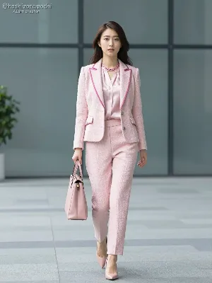 鋼鉄の街に咲く、凛とした桜色の知性