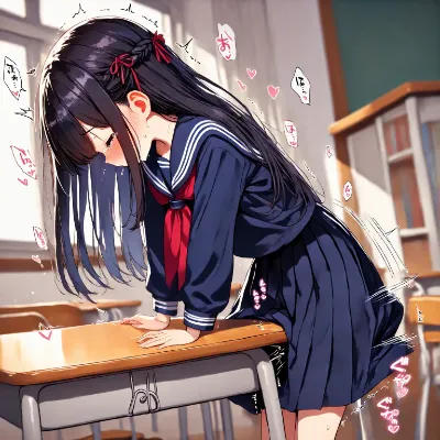 教室でひとりえっち
