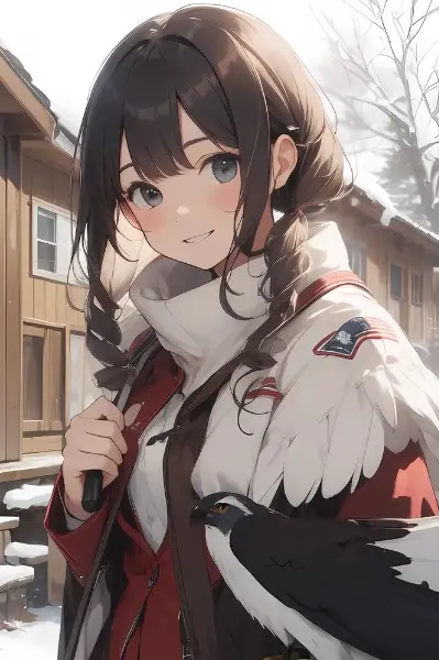 絵文字で挑戦!「鷹匠」