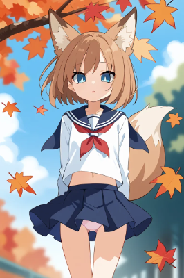 あ、おへそ見えちゃう…