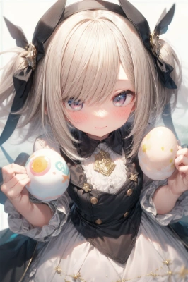 たまごと女の子