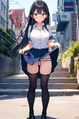 スカートの下は貞操帯