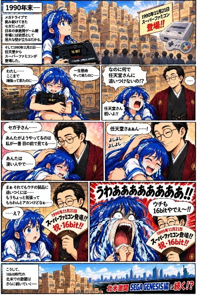 Written as "Sega," read as "romance"?