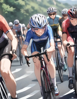 road cycling race