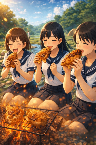 上手く焼けたいやき