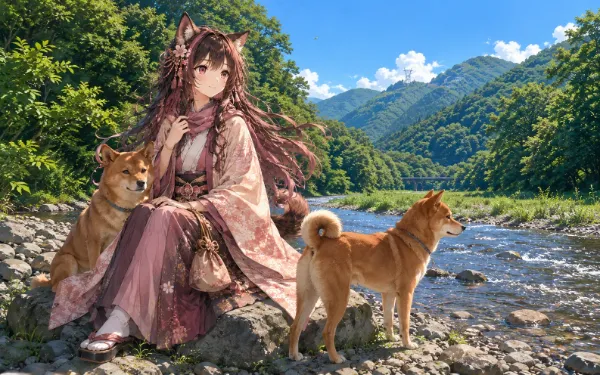 日本の犬　柴犬の原種、奥秩父山塊で育った希少種～梓山犬～