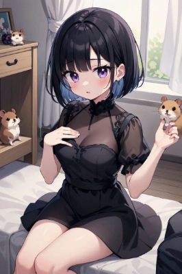 動物好きの女の子
