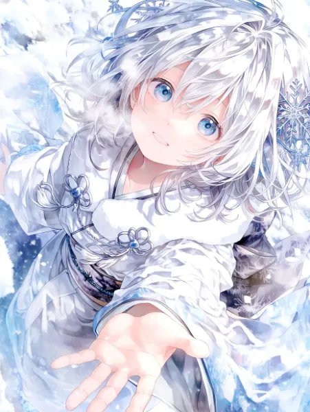 雪女が贈る冬の招待。