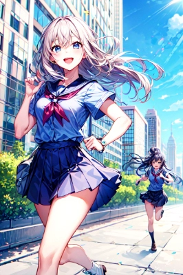 女子高生inニューヨーク