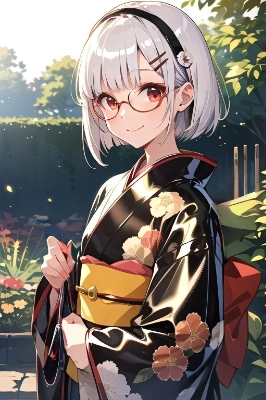 ツヤテカ着物🌟＋👘＝🎇