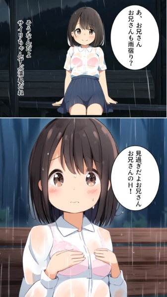 雨宿り