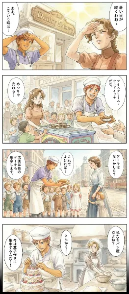 ∀ガンダム　４コマ　14