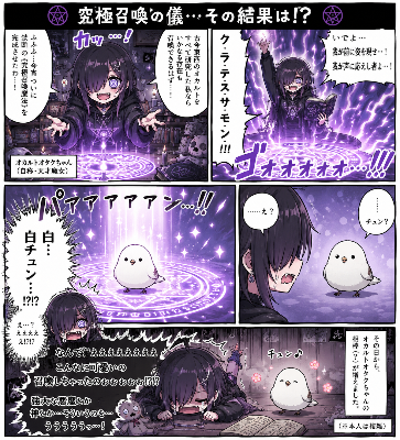 魔女の使い魔チュン