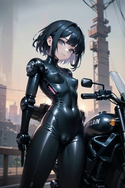 CyberSuitとBikeGirl