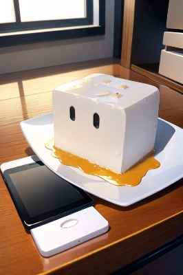 謎の豆腐生命体