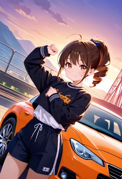 「今日は乗りたいヤツ全部乗るつもりて回るから、よろしくね♪」