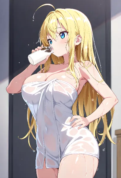 風呂上がりの