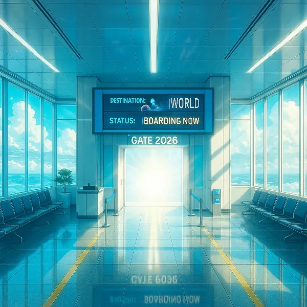 iWORLDへの扉：未来の旅立ち