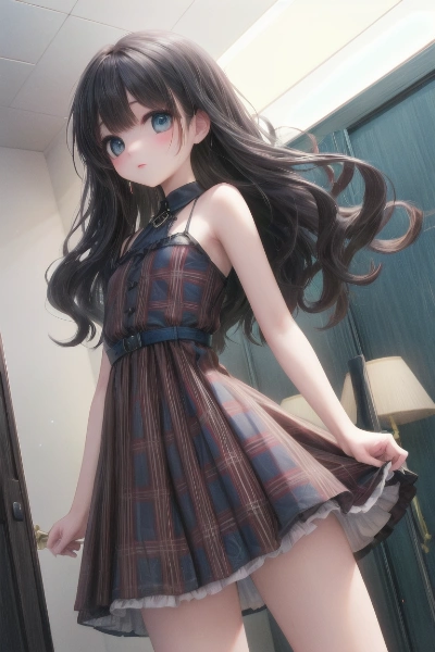 あやちゃん＠バーバリーチェックドレス