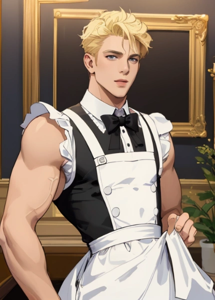 メイド服男性