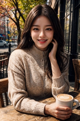 野外カフェのサムネイル