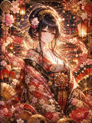 幻想の花舞う宵の姫