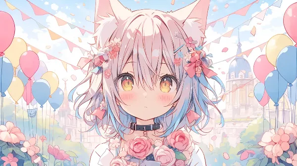 花祭りの風船に願いを込めて