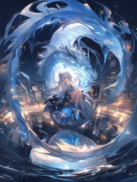 blue-eyes dragon（最終形態版）