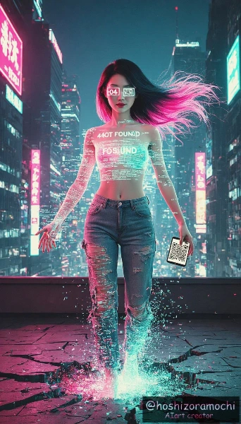 データ崩壊するAI女神 - Data Collapse AI Goddess