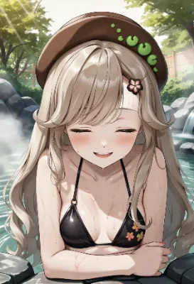 [動画]温泉みもざちゃん