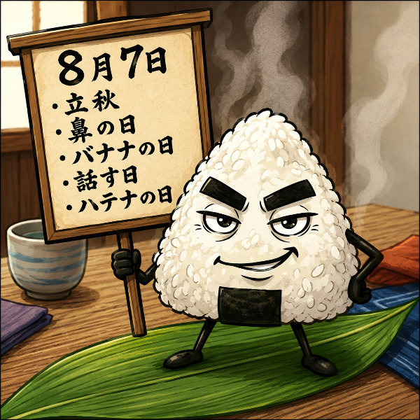 8月7日（にぎ兄貴）