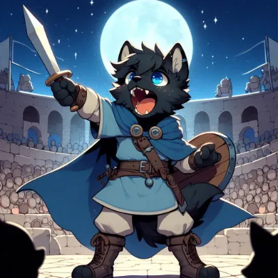 コロッセオの狼の勇者